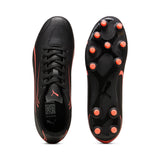 Puma football vitoria fg/ag boots in black - Side View 02
