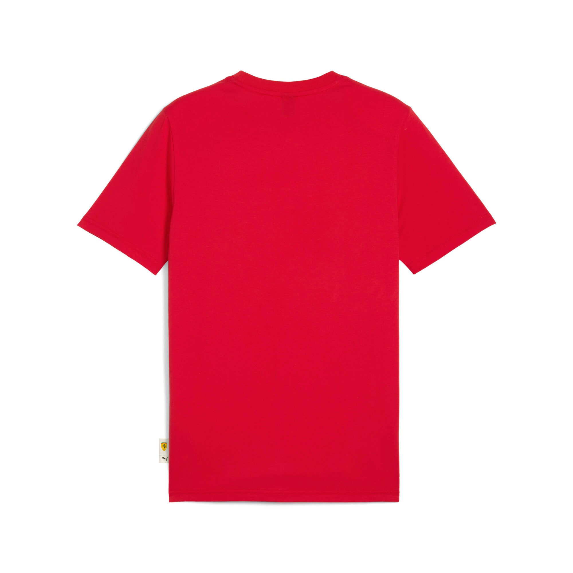 Puma scuderia Ferrari HP race big shield tee in rosso corsa - Back View