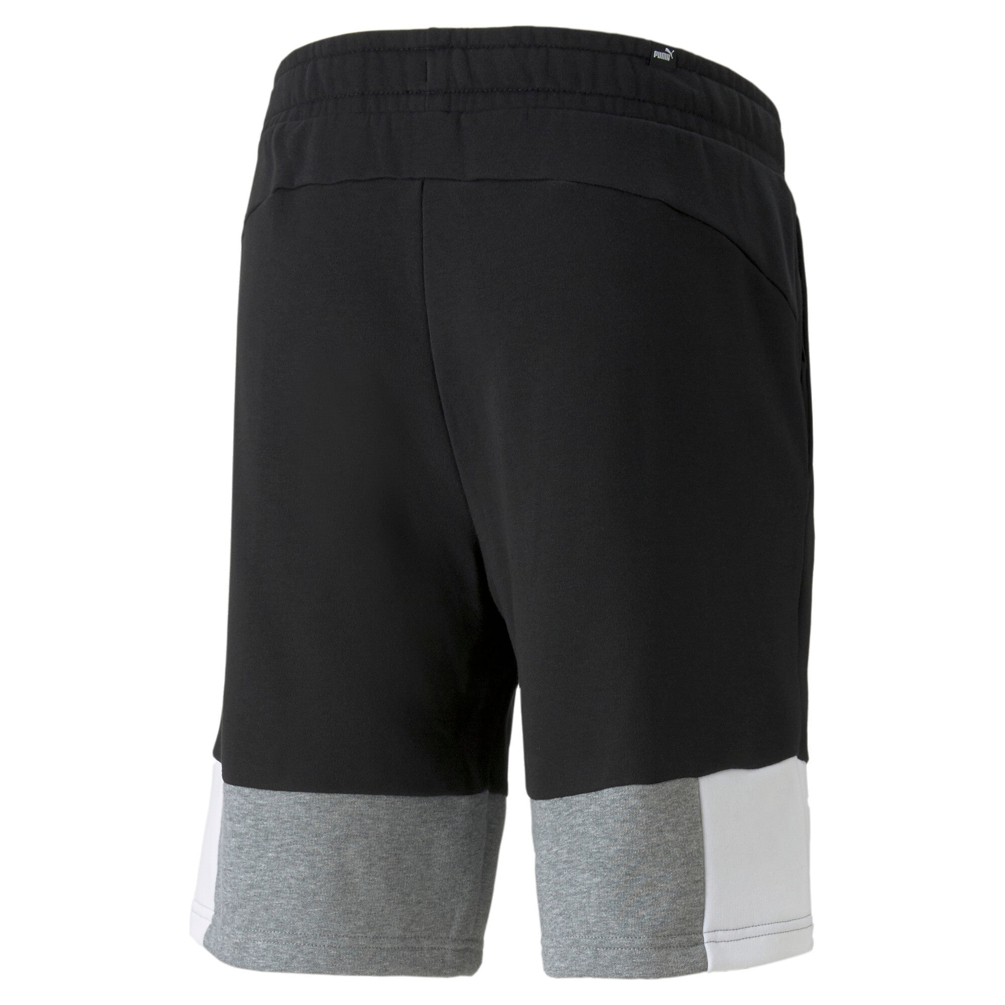 Puma ess+ block shorts men in black - Back View