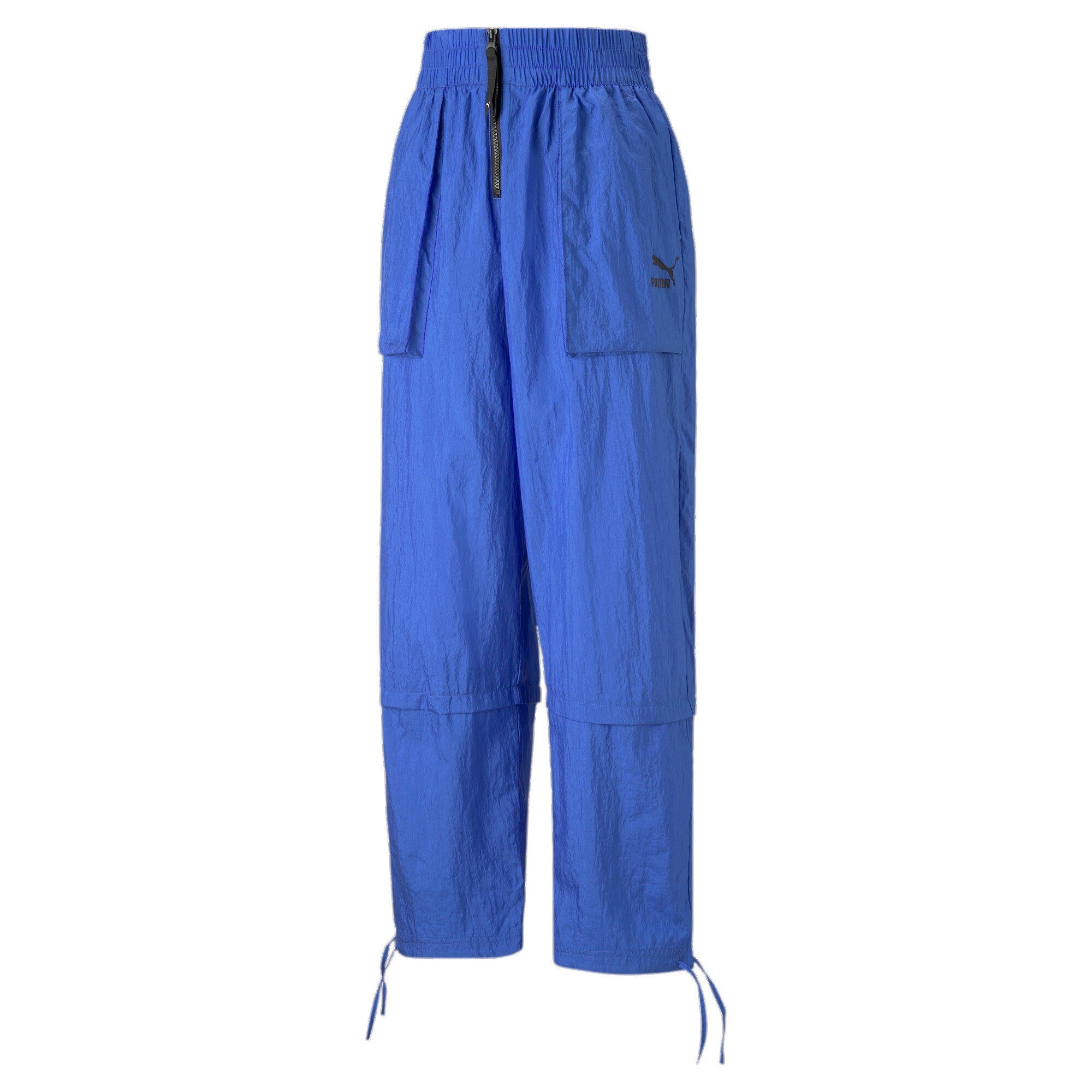 Puma dare to woven pants women in blue - Front View