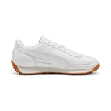 Puma easy rider leather sneakers in white - Side View 03