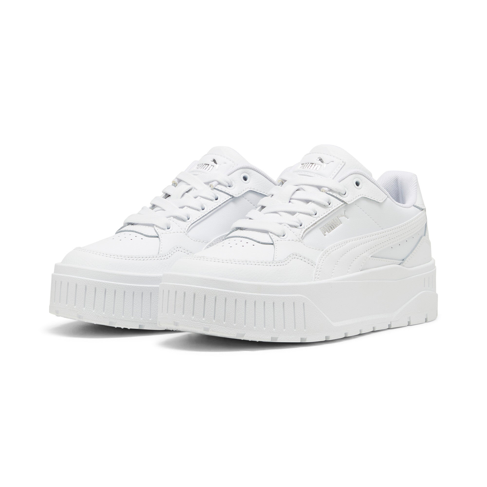 Puma karmen II idol sneakers in white - Front View