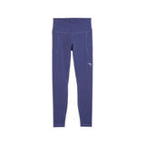Puma CLOUDSPUN soft high-waist tights in blue crystal - Front View