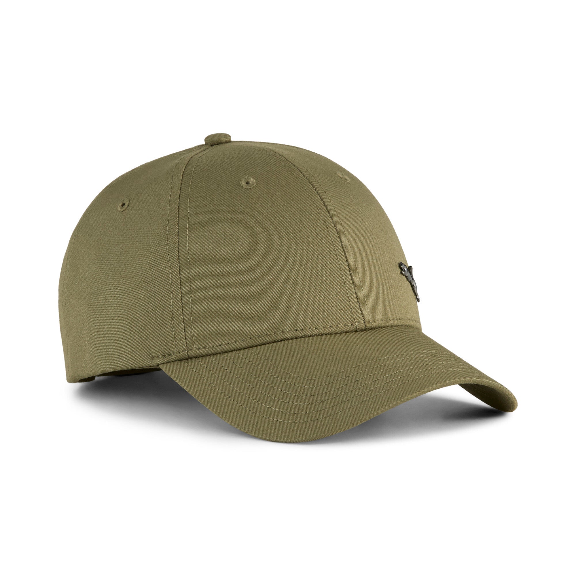 Puma ESS metal cat B in olive - Front View