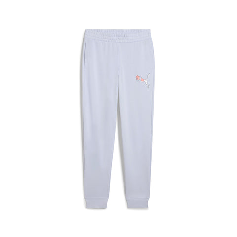 PUMA ESS logo lab pants in cool weather