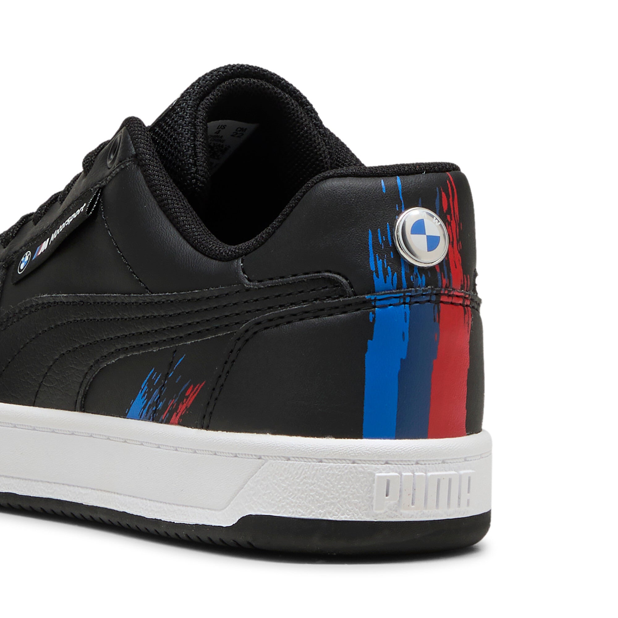 Puma BMW M motorsport caven 2.0 sneakers in black - Back View