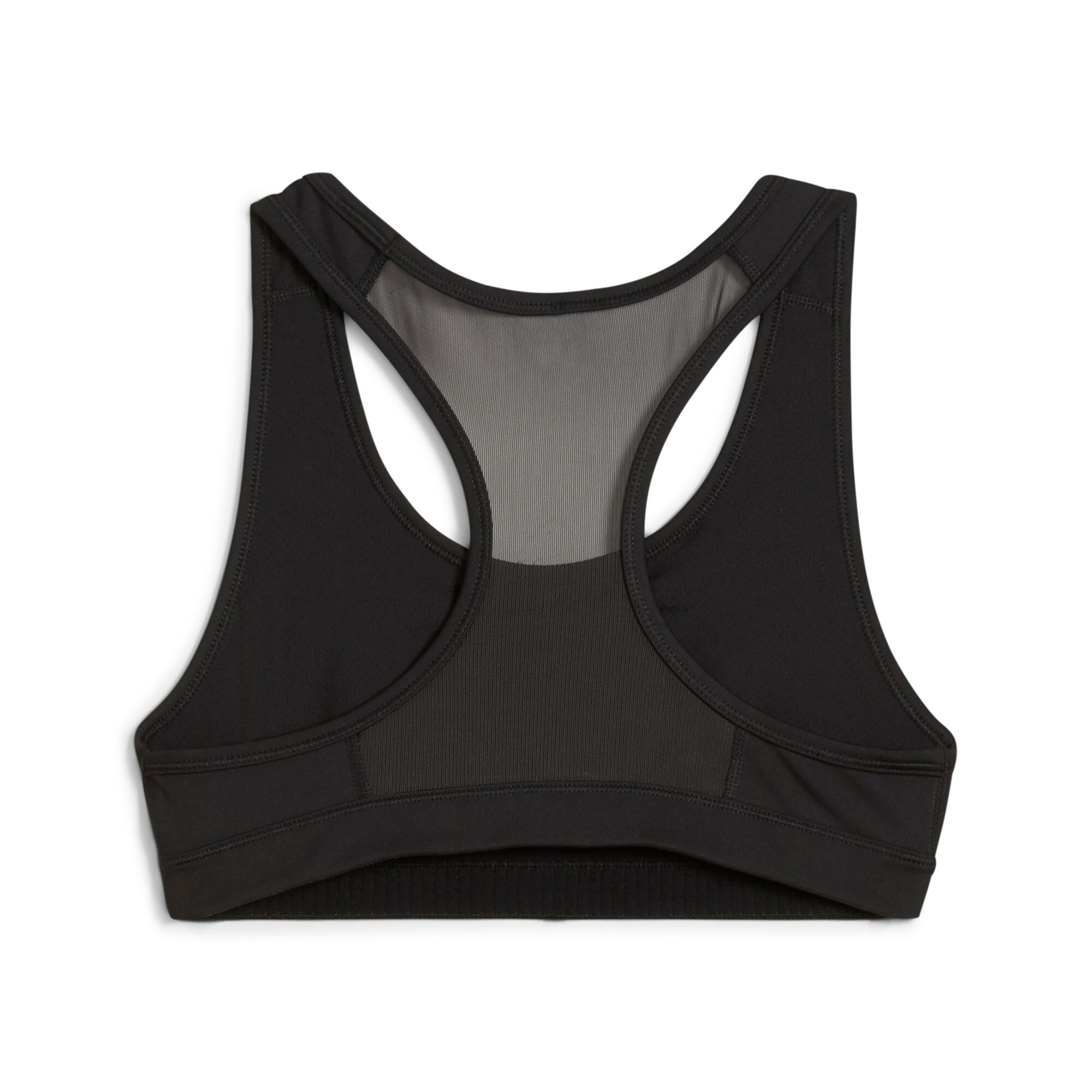 Puma 4keeps bra in black and white - Back View