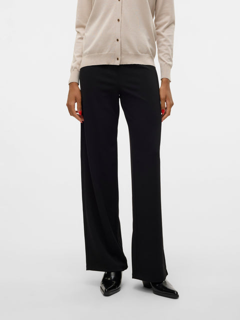 VERO MODA VMBERLIN zamira wide pant in black