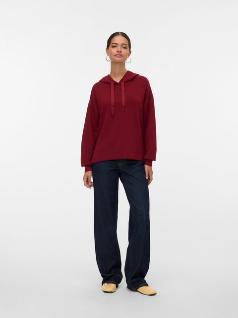 VERO MODA VMHALI hoodie boo in syrah