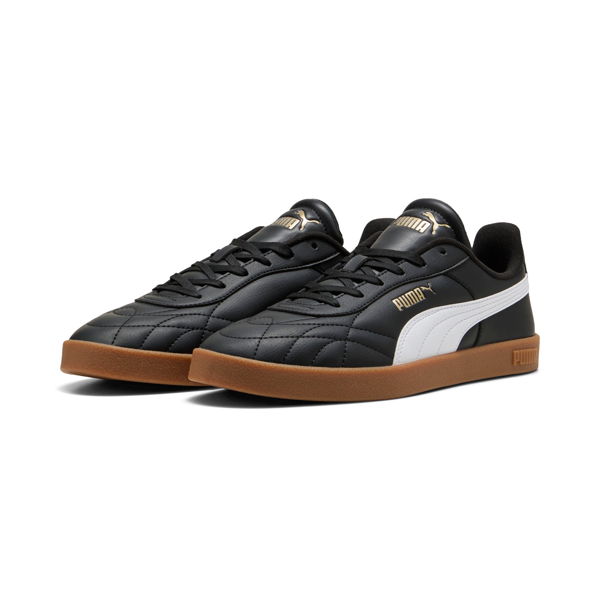 PUMA club II indoor sneakers unisex in black and white