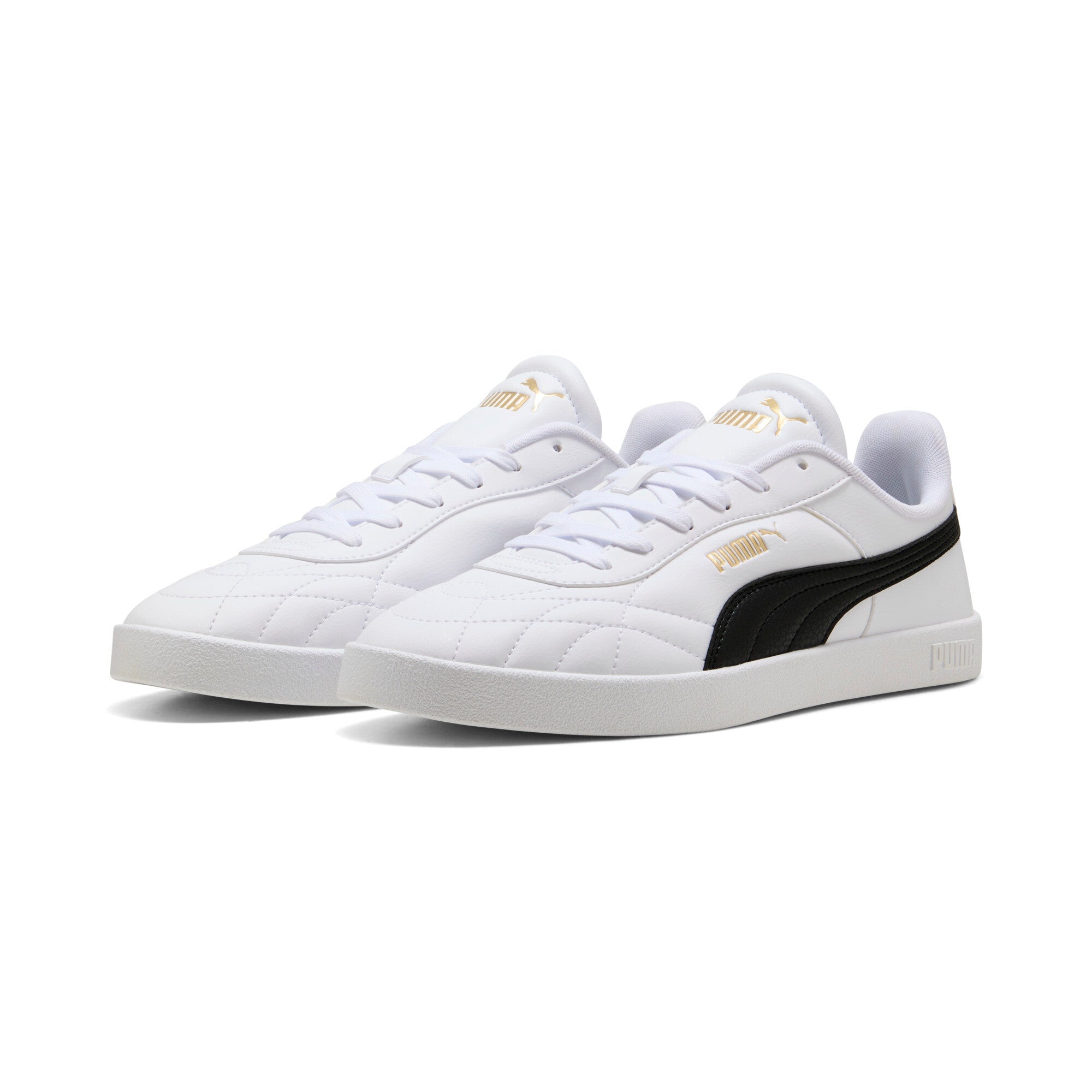 PUMA club II indoor sneakers unisex in white and black