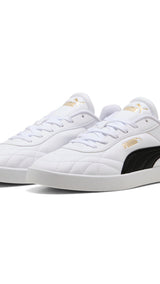 PUMA club II indoor sneakers unisex in white and black