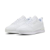 PUMA R78 cyclone sneakers unisex in white and cool light gray