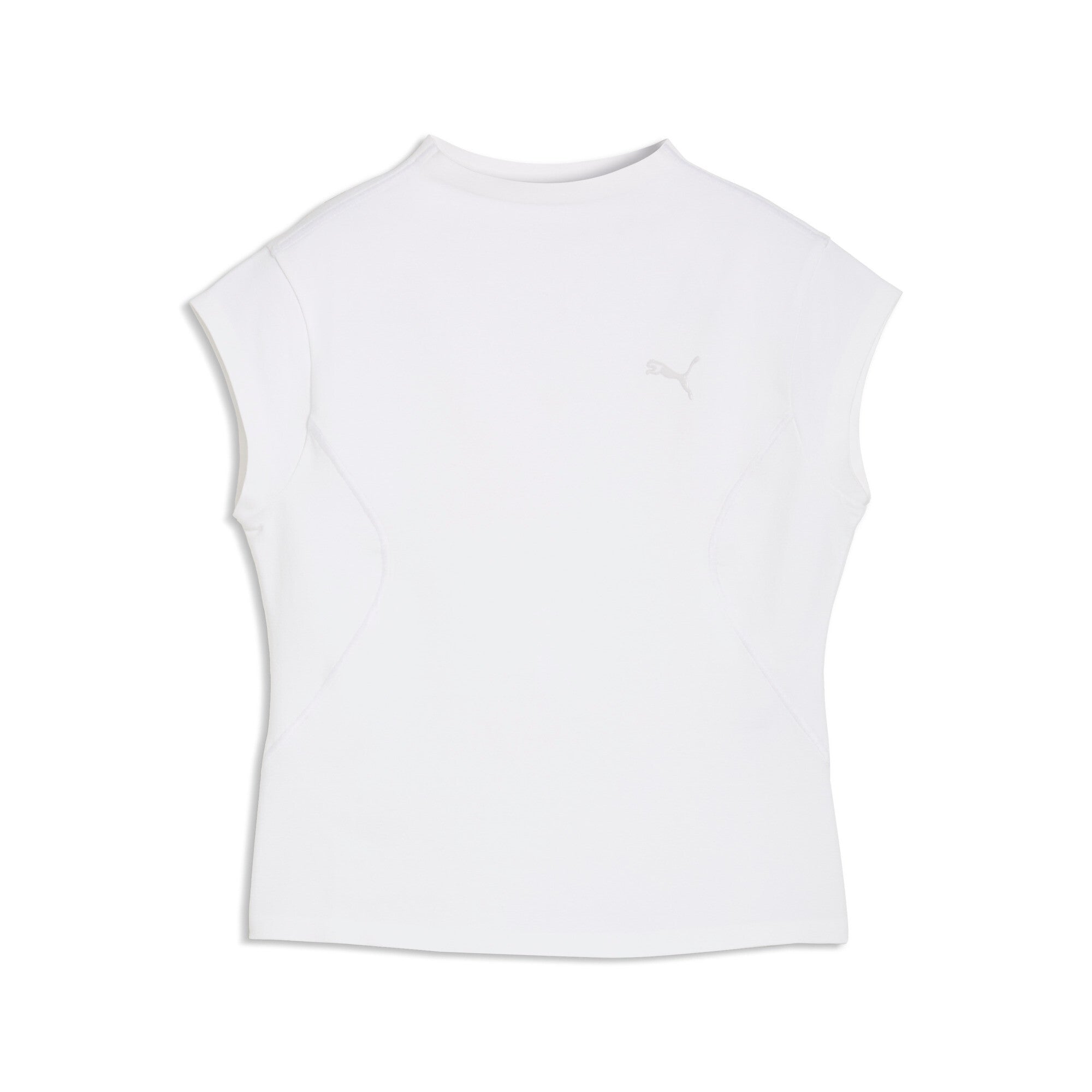 PUMA PUMATECH SENSE dryCELL tee women in white