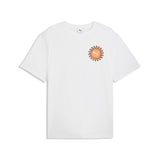 PUMA sunset drive relaxed tee men in white