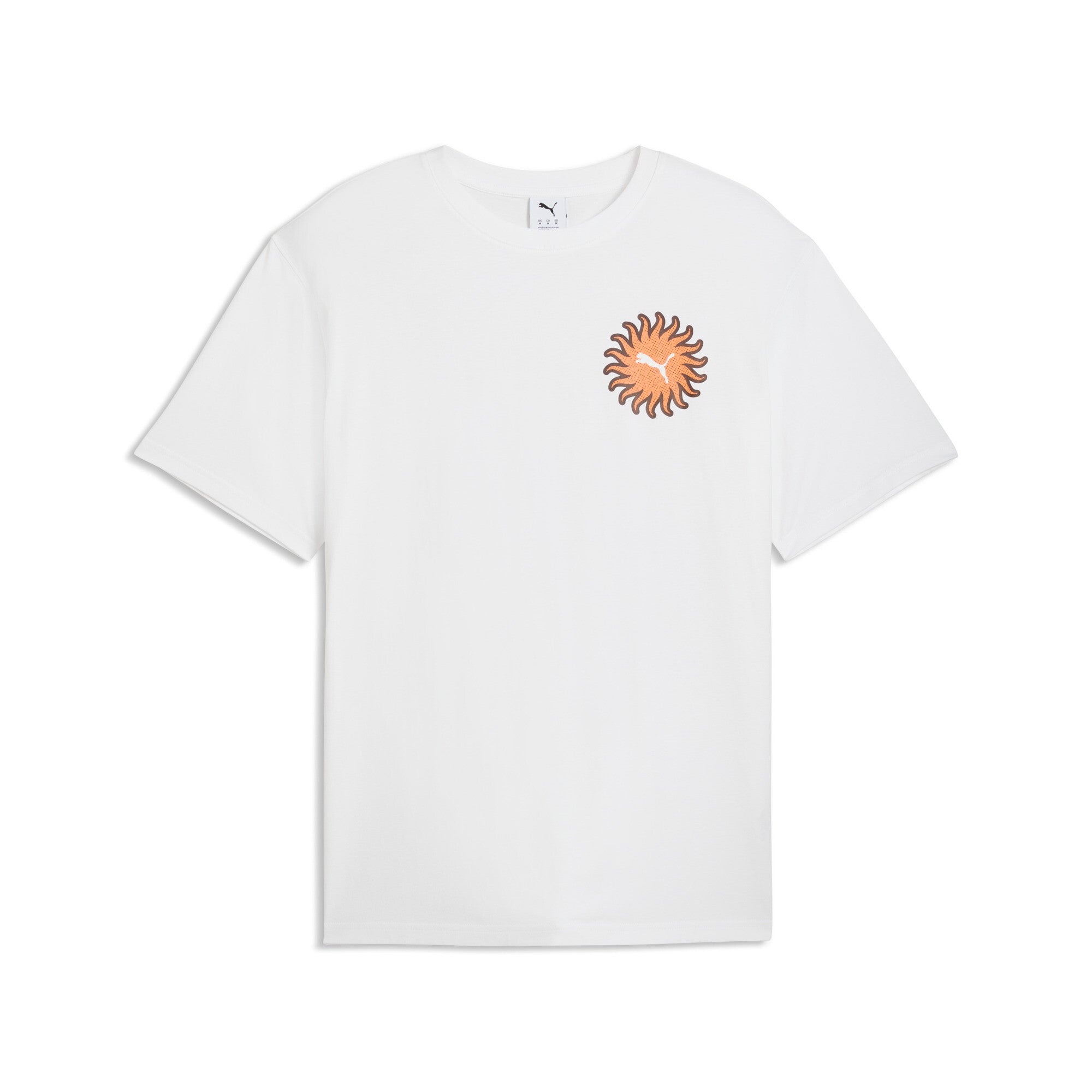 PUMA sunset drive relaxed tee men in white