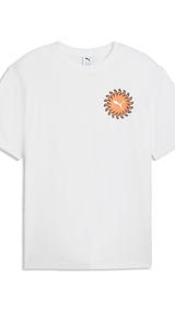 PUMA sunset drive relaxed tee men in white