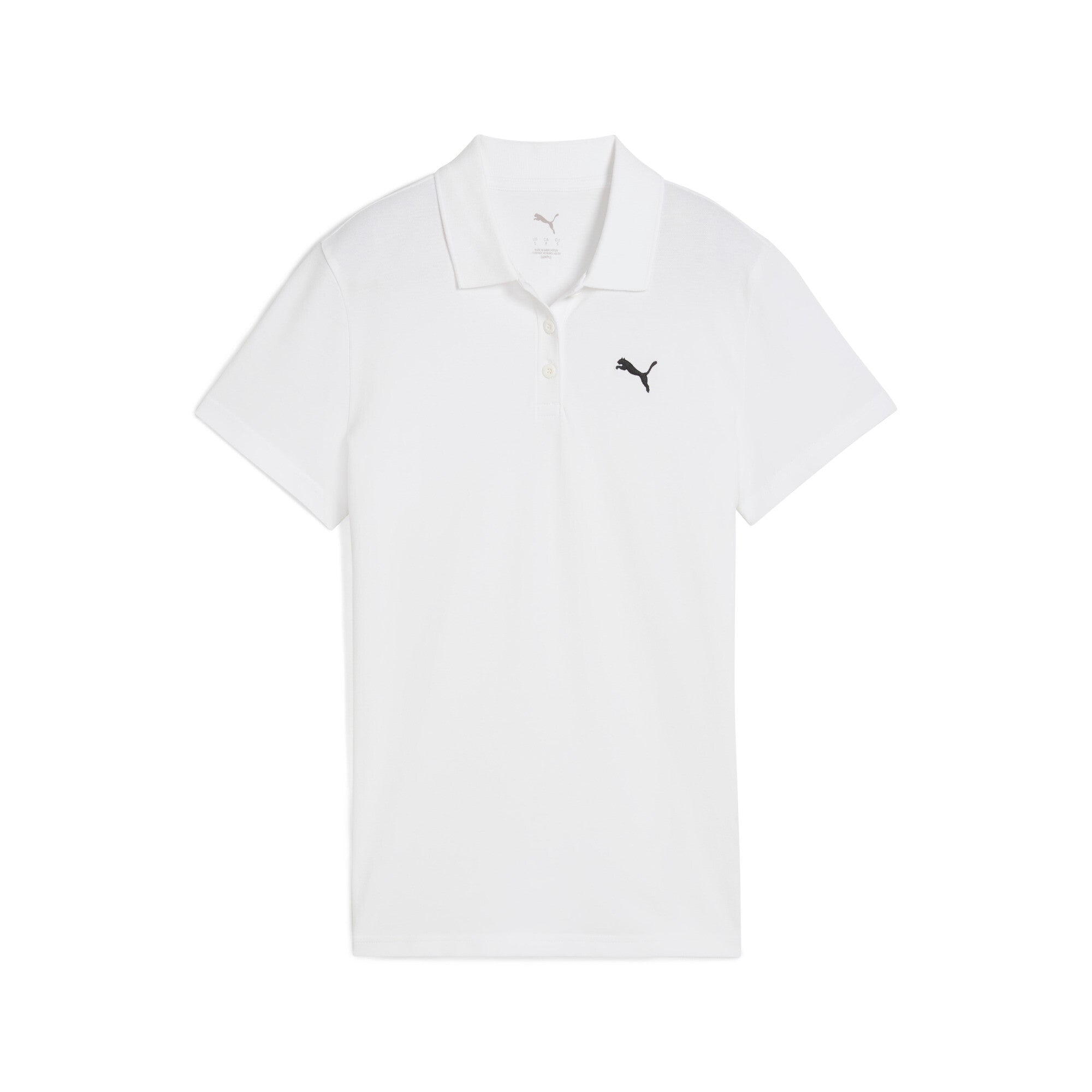 PUMA essentials polo women in white