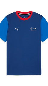 PUMA BMW M MOTORSPORT essentials tee men in pro blue
