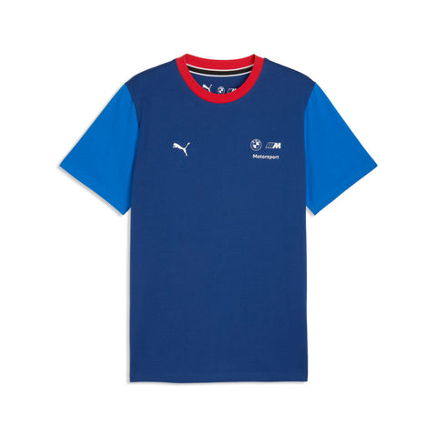 PUMA BMW M MOTORSPORT essentials tee men in pro blue