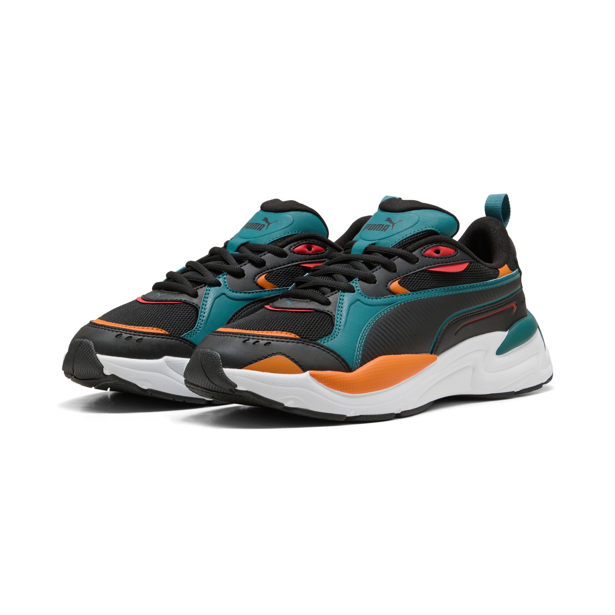 PUMA X-ray 4 sneakers unisex in emerald ice and black