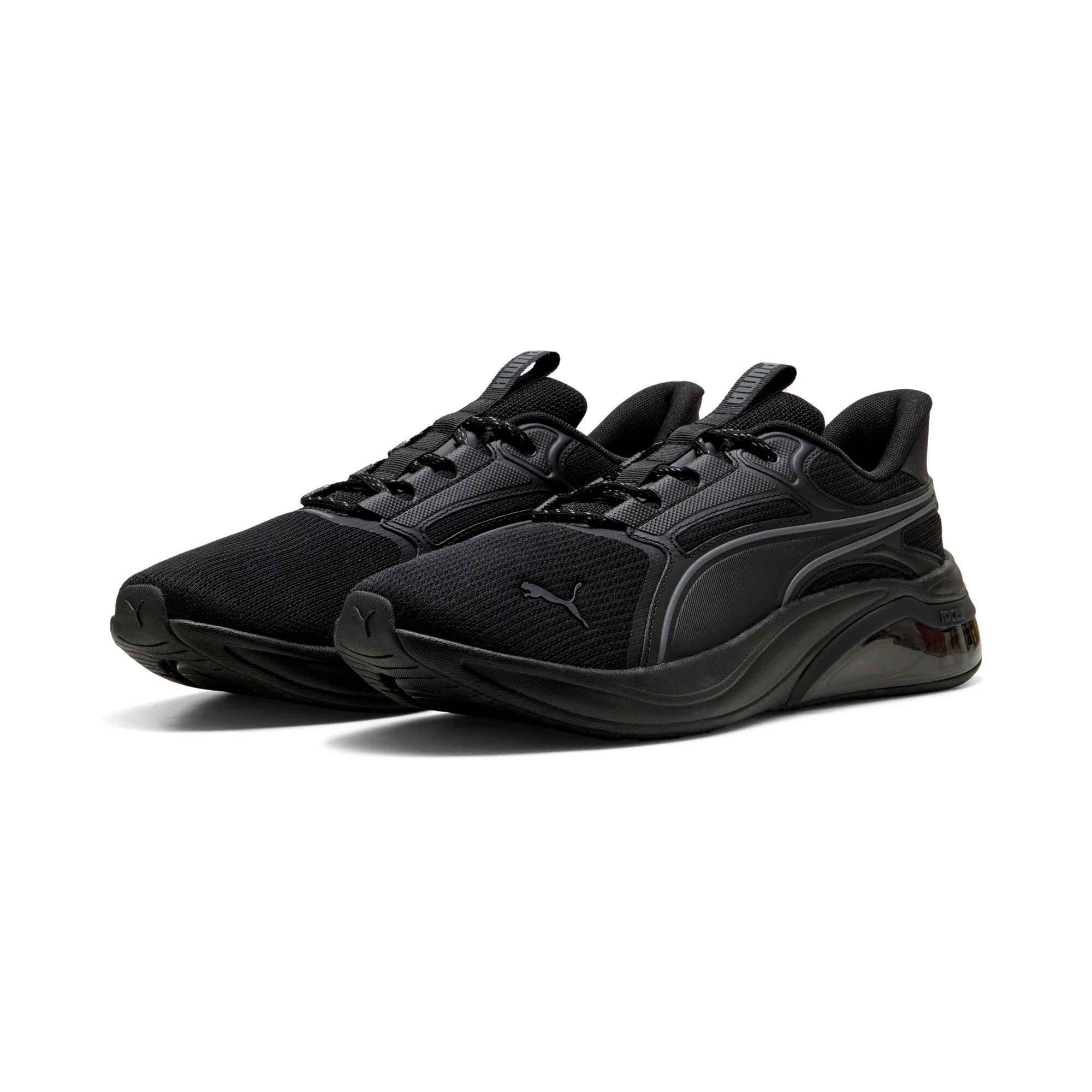 PUMA cell thrill dash sneakers unisex in black and cool dark gray