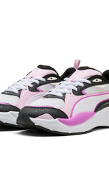 PUMA X-ray 4 sneakers unisex in white and electric orchid
