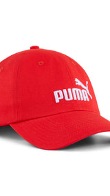 PUMA ESS No.1 logo baseball cap in for all time red
