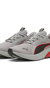PUMA cell thrill dash sneakers unisex in gray echo and for all time red