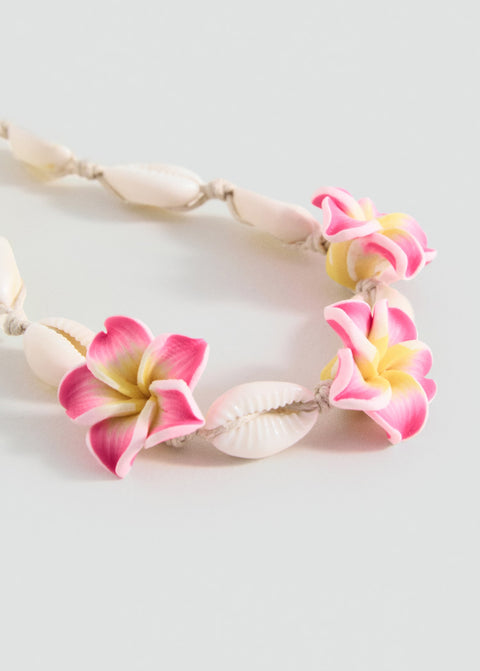 Mango necklace cbombay in pink