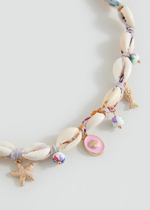 Mango necklace calella in sand