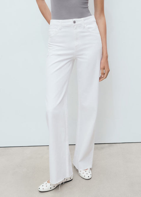 Mango jeans danila in white