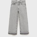 Mango jeans culotte1 in Grey Denim - B