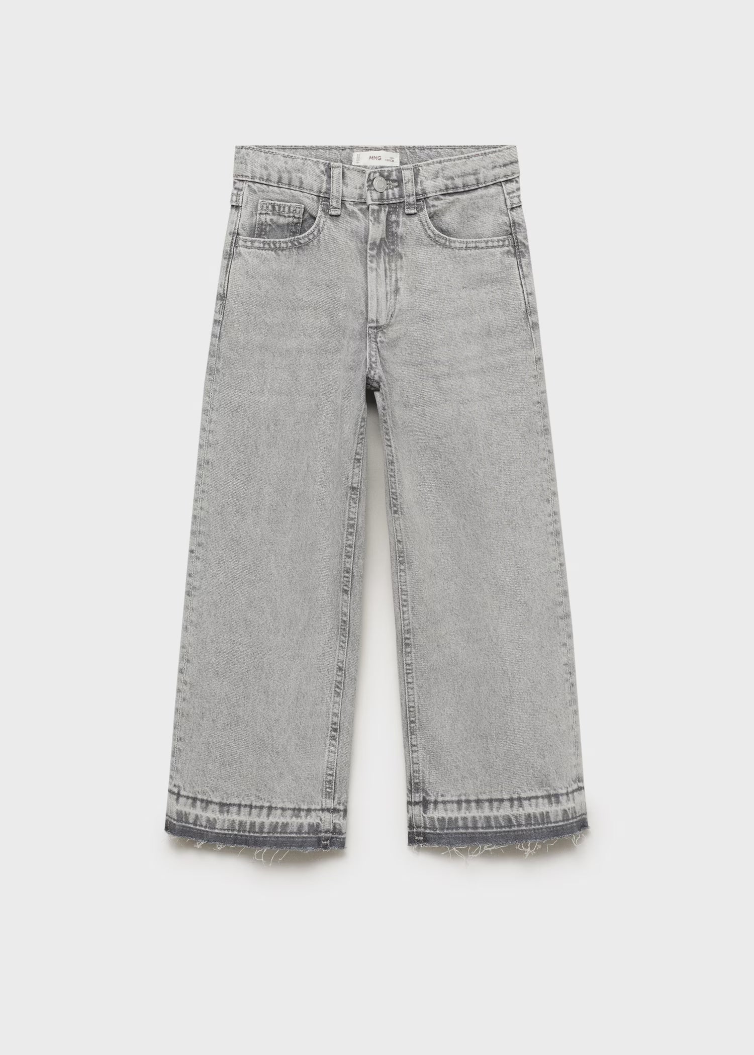 Mango jeans culotte1 in Grey Denim - B