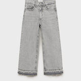 Mango jeans culotte1 in Grey Denim - B