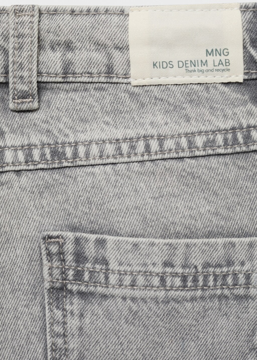 Mango jeans culotte1 in Grey Denim - D0