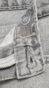 Mango jeans culotte1 in Grey Denim - D8