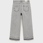 Mango jeans culotte1 in Grey Denim - R