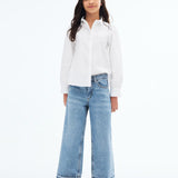 Mango jeans culotte1 in Medium Denim - 99999999_01