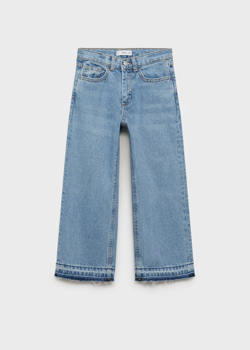 Mango jeans culotte1 in Medium Denim - B