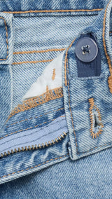 Mango jeans culotte1 in Medium Denim - D8