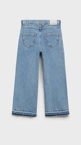 Mango jeans culotte1 in Medium Denim - R