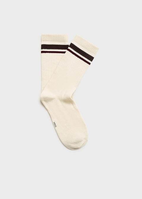 Mango socks modern2 in raw