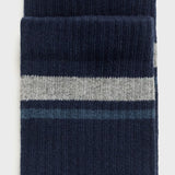 Mango socks modern2 in Navy - D0