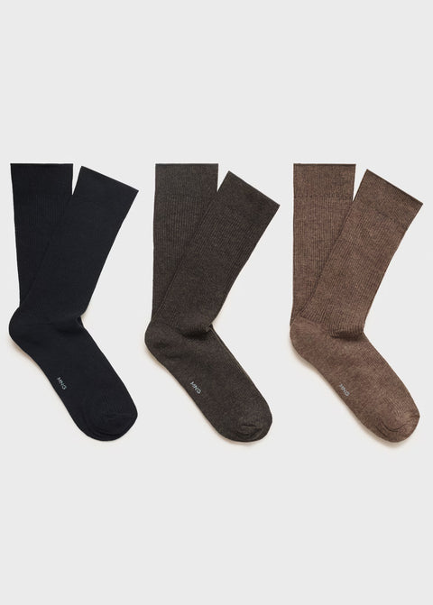 Mango socks canalel in navy
