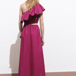 Mango dress cuty in Fuchsia - R