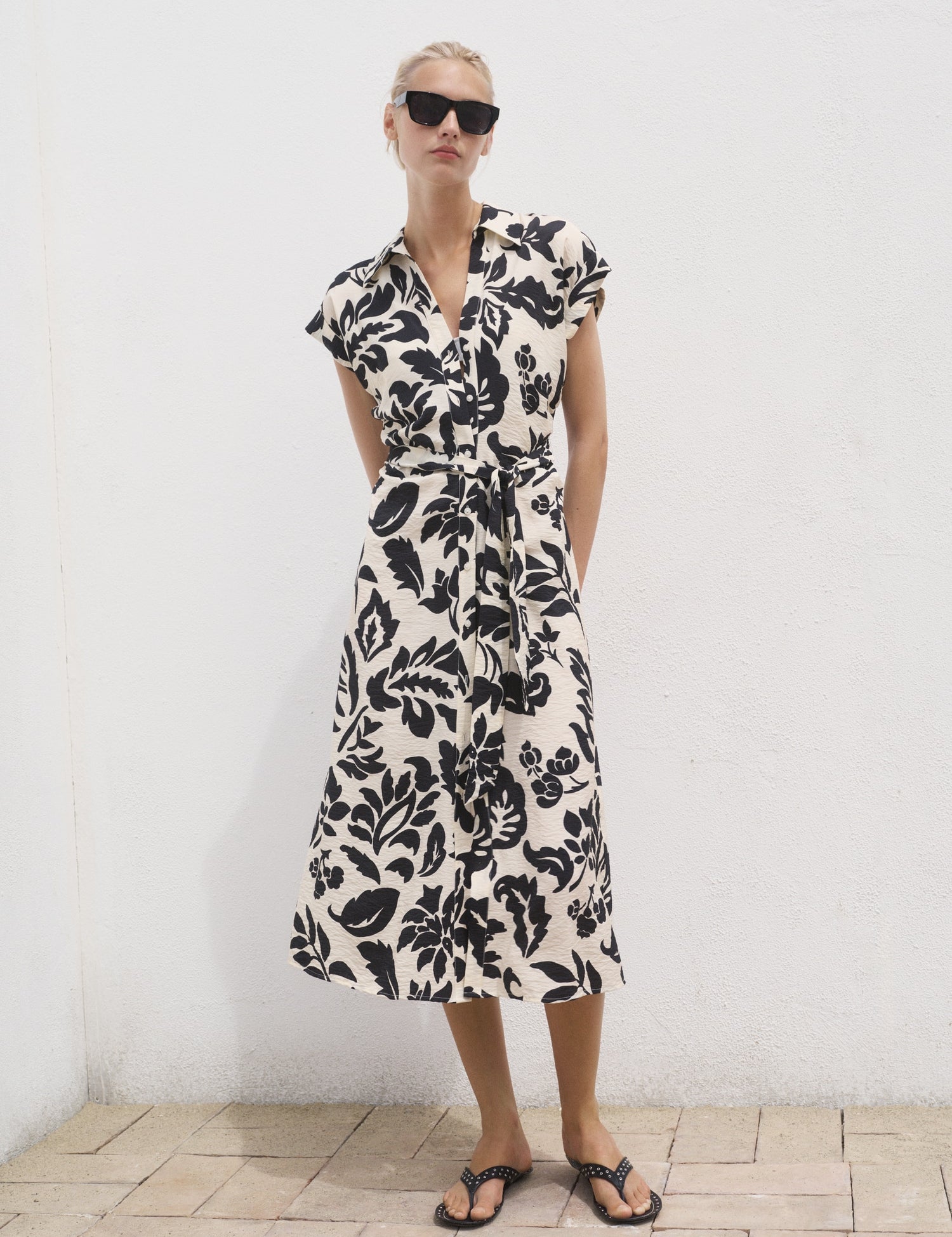 Mango dress apple in Off White - 99999999_01