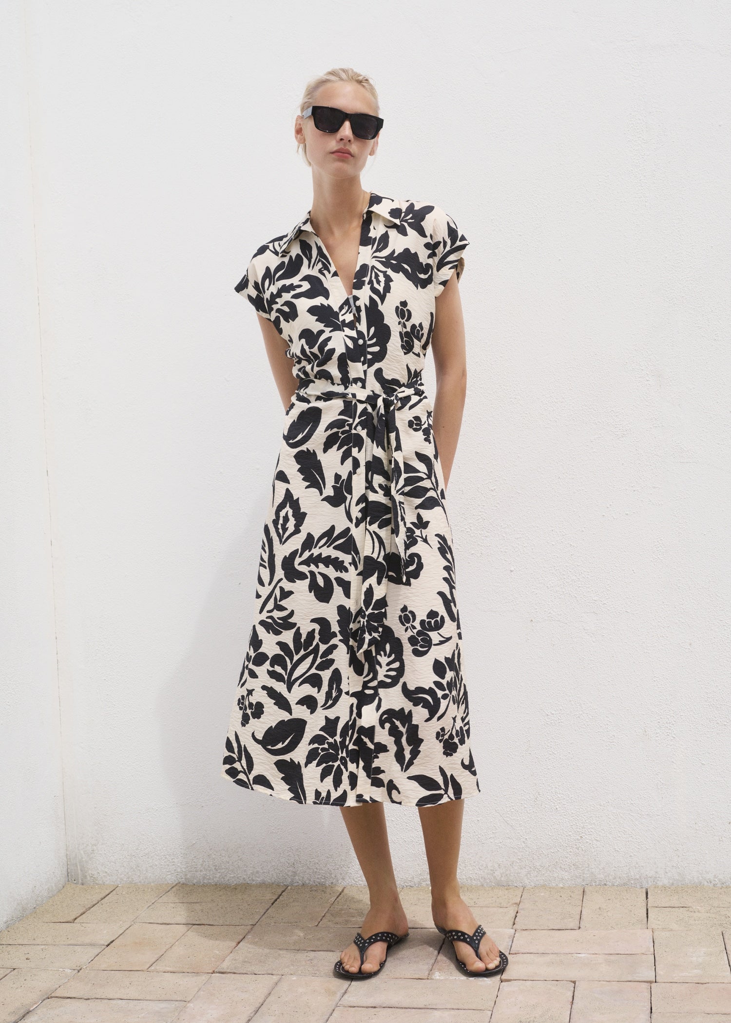 Mango dress apple in Off White - 99999999_01