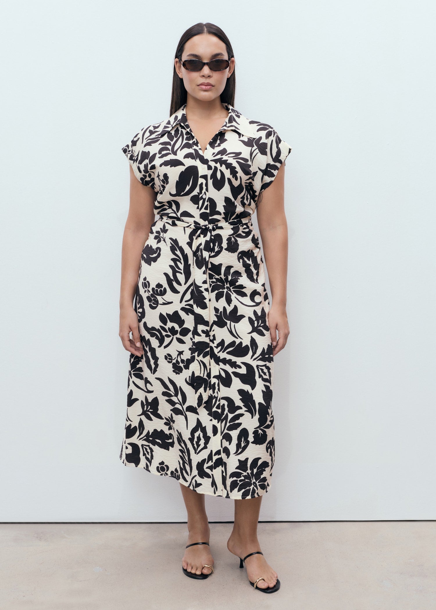 Mango dress apple in Off White - D3