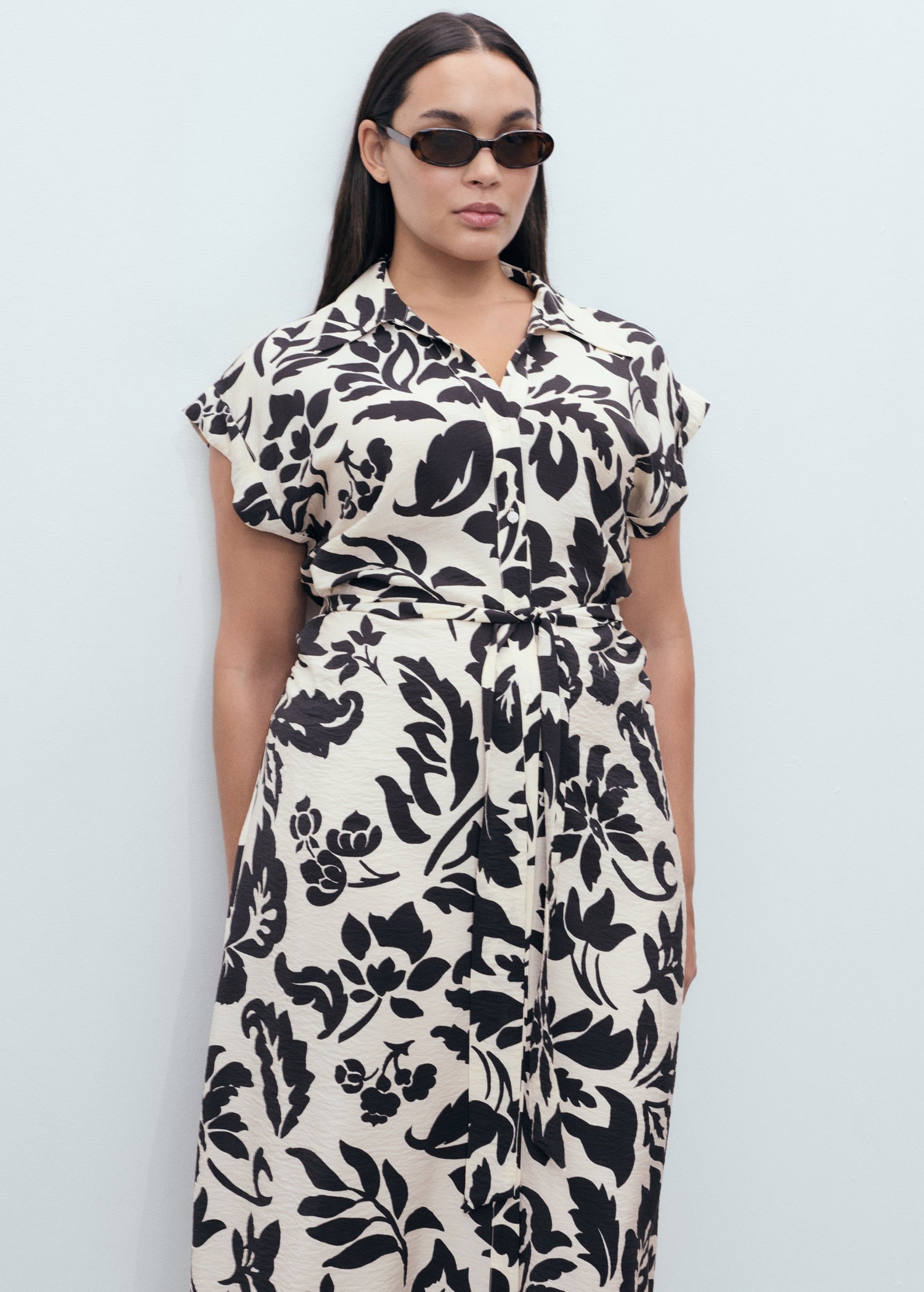 Mango dress apple in Off White - D5